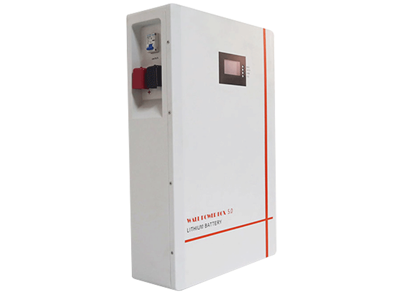 Wall type home energy storage