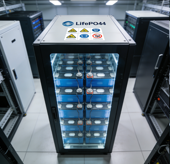 48V Rack-Mount LiFePO4 Battery