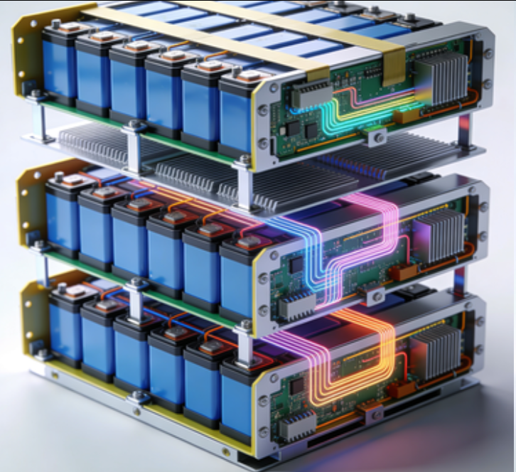 Energy Storage Lithium - Battery with Multi - Layered Cell Structure