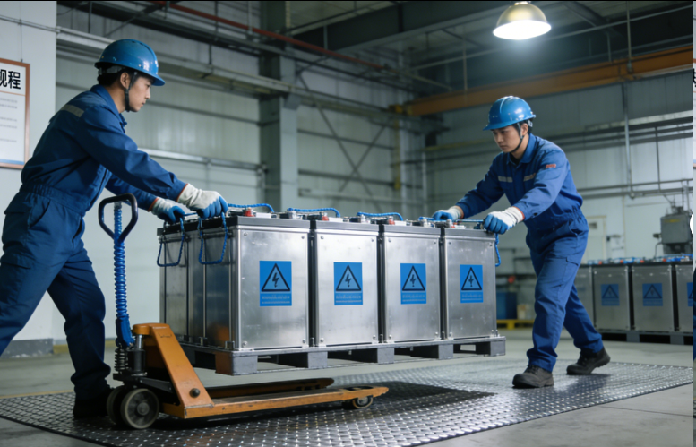 Installation Process of Sodium - Ion Batteries for Commercial and Industrial Use