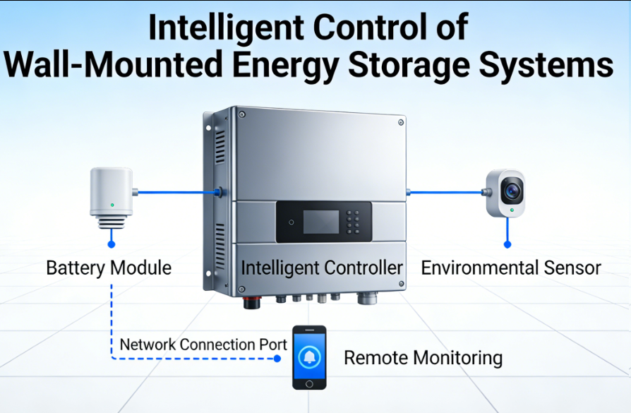 Intelligent Control of Wall-Mounted Energy Storage Systems