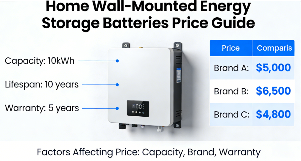Price of Home Wall-Mounted Energy Storage Batteries