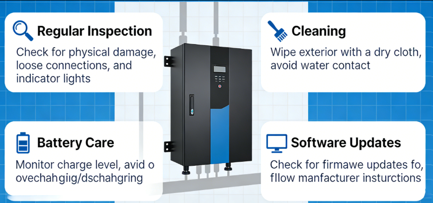 Maintenance of Wall-Mounted Energy Storage Systems