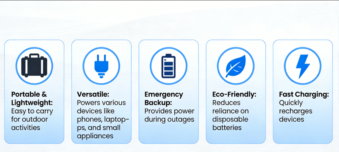 Advantages of Small Portable Power Stations