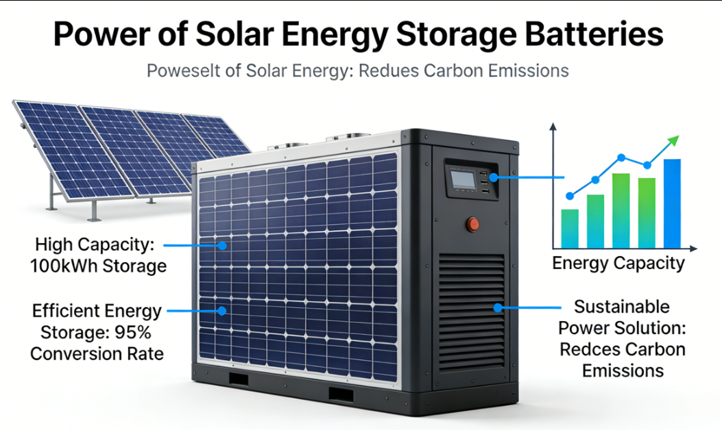 Power of Solar Energy Storage Batteries