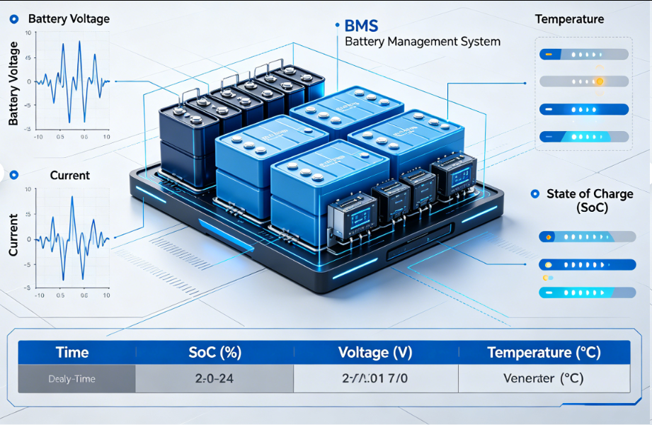 Monitoring of Energy Storage Battery Systems