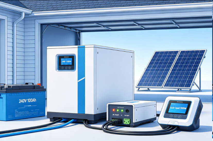 Shop and Home Energy Storage Power Supply System