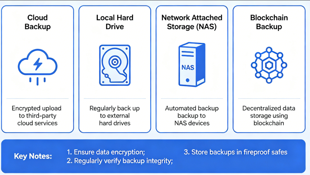 Data Backup Methods for Home Energy Storage Systems